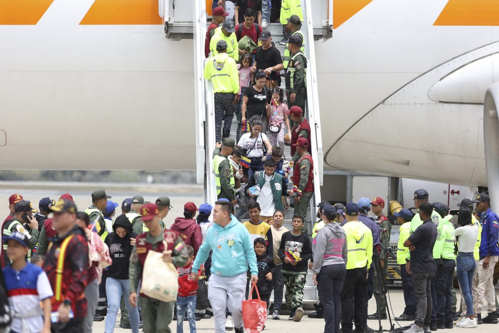 Venezuela and US repatriation flights