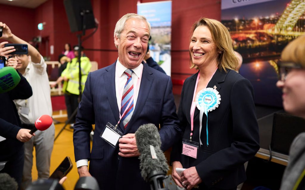 Reform UK by-election victory(1)