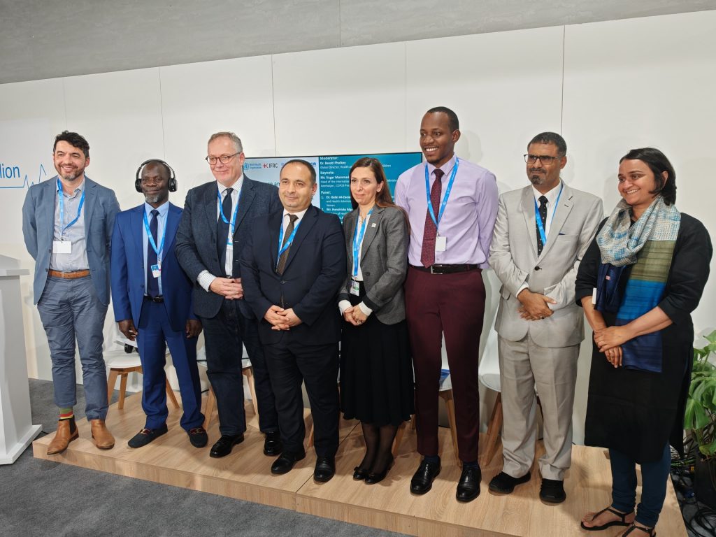 Climate-resilient health systems for migrants