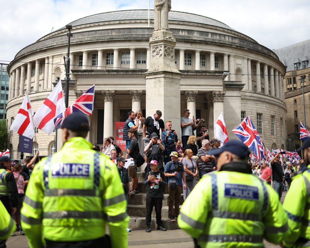 Police brace for anti-migrant protests in England
