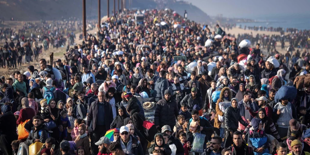 Global refugee crisis 2025