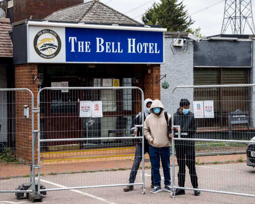 Prison-like migrant hotels Home Office court case