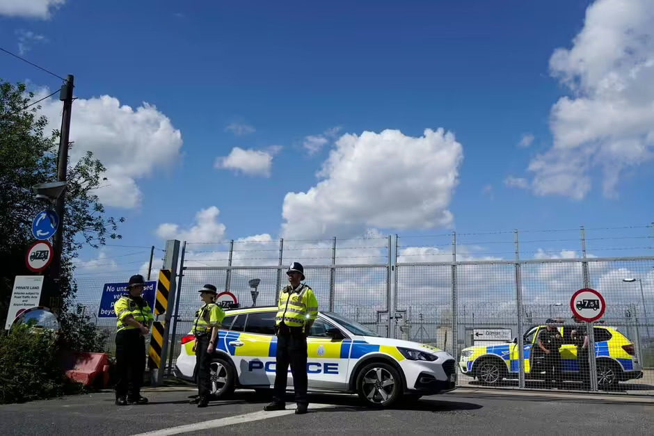 Migrant Unrest Breaks Out at UK Detention Centre as Guards Use Pepper Spray Gatwick detention centre migrant unrest