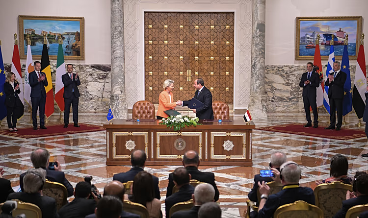 EU pays Egypt billions to manage migration as Cairo says funding still falls short EU Egypt migration deal