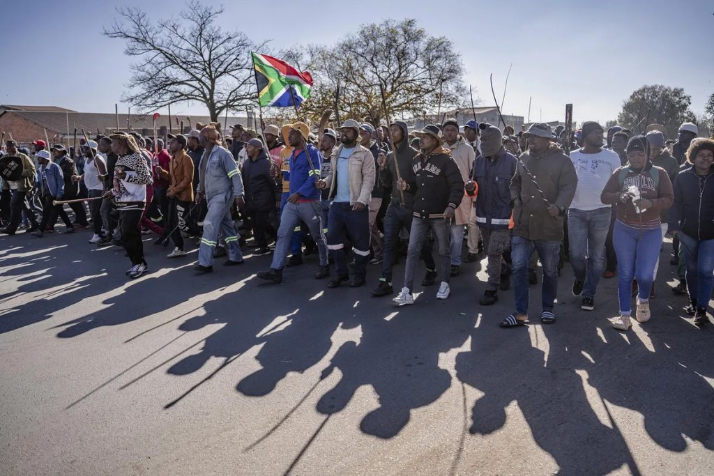 South Africa anti migrant protests