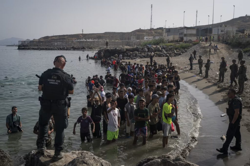 Ceuta Considers Urgent Border Works After Mass Migrant Arrivals Ceuta border infrastructure after migrant arrivals