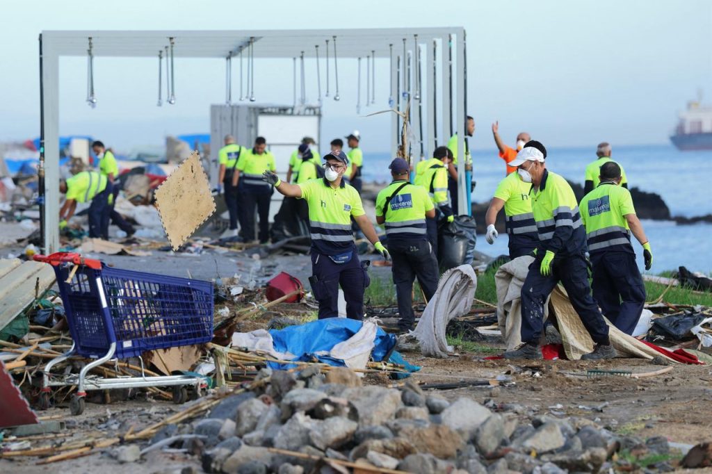Spain clears major migrant camp in Ceuta before royal visit Ceuta migrant camp clearance